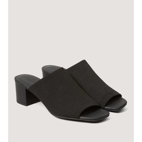 NEW Everlane The Glove Mule in ReKnit In Black Size 9 - Picture 1 of 11
